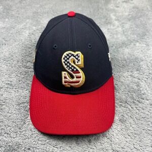Seattle Mariners Stars & Stripes 4th of July Hat MLB Cap AL Adjustable New Era